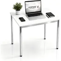 Versee Schreibtisch / Konferenztisch VST1 100x60 cm Weiß – höhenverstellbar, stabil