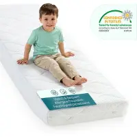 Neu.haus Kindermatratze 70 x 140 cm Kaltschaummatratze Weiß