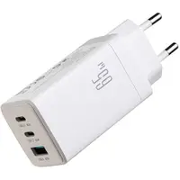 JOYROOM JR-TG10 Netzteil, 65W GaN, 2x USB-C + USB-A, mit 100W USB-C - USB-C Kabel (1,2m) - weiß