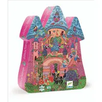 Djeco -Puzzle: Märchenschloss - 54 Teile