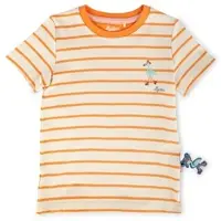 Sigikid T-Shirt Wild Flamingo in creme/orange | Gr.: 122