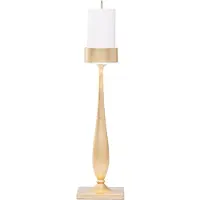 Zafferano Perpetua Kabellose Barock-Tischleuchte, Blattgold-Finish, Gehäuse aus Aluminium-Druckguss, wiederaufladbare LED-Beleuchtung, Schutzart IP54