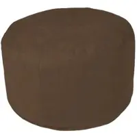 Linke Licardo Pouf Fußhocker Hocker Ø47/34 cm in dunkelbraun | Gr.: onesize