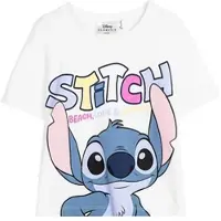 Cerdá T-Shirt Disney Lilo & Stich in Weiß | Gr.: 116