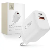 TechProtection Nca30 Pd 30W Qc3.0 Usb-A / Usb-C- Weißes Netzladegerät