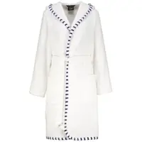 Cawö Home Bademäntel Damen Kapuze Breton 848 weiß - 600 in weiß - 600 | Gr.: M