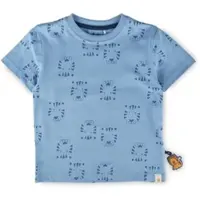 Sigikid T-Shirt Tiger & Löwe in Hellblau | Gr.: 116
