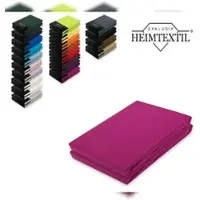 EXKLUSIV HEIMTEXTIL Doppelpack Jersey Spannbettlaken Premium Pink 60 x 120 - 70 x 140 cm