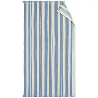 Yumeko Hamamtuch Baumwolle 100x180 Blau - Eco, Bio & Fairtrade