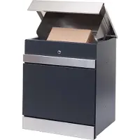 MCW Paketkasten MCW-K41, Paketbox Paketfach Paketstation Briefkasten, Metall Edelstahl verzinkt anthrazit