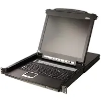 Aten CL5708M FR KVM-Switch 8-Port 17"-LCD Single Rail (PS/2-USB VGA) FR-Layout