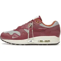 Nike Air Max 1 Patta Waves Rush Maroon (with Bracelet) - EU: 44