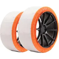 Bigbuy Auto Schneeketten Super White Textil Größe 62
