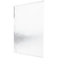 KS Handel 24 Basic Duschrollo Duschvorhang PEVA Milky Drops 130x240 cm
