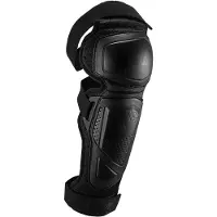 Leatt 3.0 EXT Schwarz Weiß Knie und Schienbeinschoner Größe L-XL