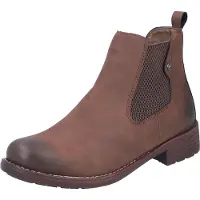 Rieker Damenschuhe Stiefel Reißverschluss Braun Freizeit