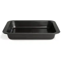 Excelsa Lasagneform Classic Baked 22x28 cm Stahl schwarz