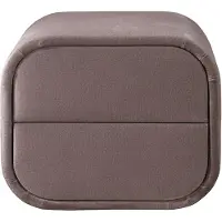 Vente-unique Nachttisch Venalora Taupe 45.5 cm