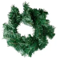 Lex Künstlicher Adventskranz Tannenkranz Weihnachtskranz tannengrün Ø ca. 35cm