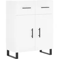 Helloshop26 - Buffet Sideboard Kommode Schrank Aufbewahrungseinheit Organizer für Küche Wohnzimmer Lounge 69,5 x 34 x 90 cm 02_0030409