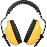 Portwest Kapselgehörschutz PW Klassik Plus, PW48, für Erwachsene, gelb, SNR 28 dB