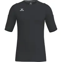Erima Schiedsrichter T-Shirt Funktionsunterwäsche Schwarz - XS