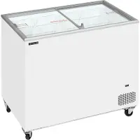 Tefcold Backbar-Kühlschrank CBC210G 290l Schwarz