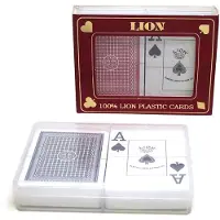 HOT Sports + Toys HOT Poker Spielkarten-Set mit Index 100% Kunststoff -