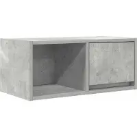 vidaXL TV-Schrank Betongrau 60x31x25,5 cm Holzwerkstoff