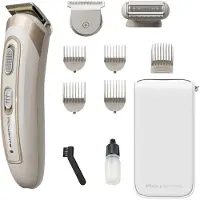Rowenta TN9154F0, Beige, Weiß, 1 mm, 1,2 cm, 4,4 cm, Bart, Titan/Edelstahl