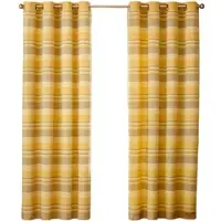 Homescapes ÖSENVORHANG Morocco blickdicht 2er-Set, 167/228 cm