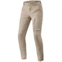 REV'IT! Chino Terry Zip Skinny Motorrad Textilhose