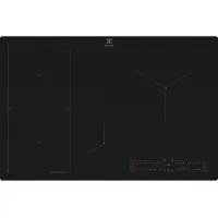 Electrolux EIS82453IZ, Schwarz, Integriert, 80 cm, Zonen-Induktionskochfeld, Glaskeramik, 4 Zone(n)