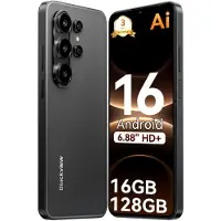 Blackview Wave 10C smartphone Ohne Vertrag, Android 16, 6.88", 120Hz, 1080p, Dual SIM, Face ID, 5000 mAh, Gemini AI, DokeOS 5.0, 1080p, 4G
