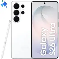 Samsung Galaxy S26 Ultra , 17,5 cm (6.9"), 12 GB, 256 GB, 200 MP, Android 16.0, Weiß