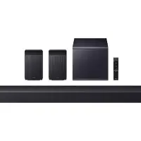 Samsung HW-Q990H/XC, 11.1.4 Kanäle, 756 W, DTS 5.1, DTS-HD HR, DTS-HD Master Audio, DTS Express, DTS:X, Kabellos, 300 W, Schwarz