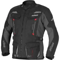 Büse Lago 3 Damen Motorrad Textiljacke, schwarz, 38