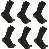 Carhartt Midweight Crew Socken - 6er Pack