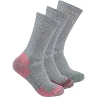 Carhartt Midweight Cotton Blend Crew Damen Socken - 3er Pack
