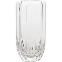 Zafferano Set mit 4 Margherita-Highball-Gläsern aus klarem, mundgeblasenem Glas, 40 cl Fassungsvermögen, elegantes Design für Cocktails und raffinierte Getränke