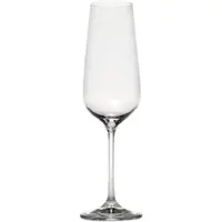 Zafferano Scaligero 6er-Set Sektgläser & Champagnergläser aus Kristallglas, elegantes Design, 19 cl Fassungsverm√∂gen, hochwertige Luxury Line Kollektion