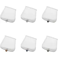 Zafferano Pirolo 6er-Set Junior-Trinkgläser aus Borosilikatglas, verschiedene Farben, Kreisel-Design für einen eleganten und modernen Tisch