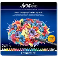 Staedtler – Mars Lumograph Aqua – 24 Stk – 100% PEFC