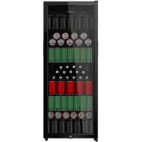Amica Getränkekühlschrank "FK 344 150 S", Energieeffizienz: C, schwarz, Rechtsanschlag, wechselbar, Kühlschränke, perfekte Kühlung dank professioneller Ausstattung, Getränkekühlschrank