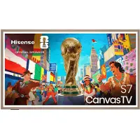 Hisense 55S7S, 139,7 cm (55"), 3840 x 2160 Pixel, QLED, Smart-TV, WLAN, Schwarz