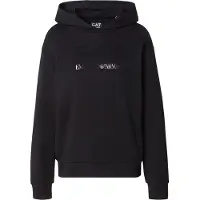 EA7 Train Logo Series Fancy Strass Kapuzenpullover