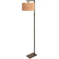 Steinhauer Bronze der Stehlampe Stang mit Korkkappe