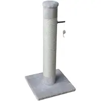 Markenlos Kratzbaum Post, 38 x 38 x 80 cm, Creme