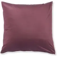 Doris Meyer Uni Interlock Jersey Bettwäsche Kissenbezug einzeln 40x40 cm | bordeaux - rot