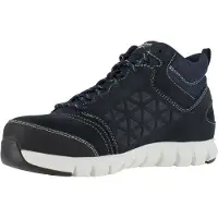 Reebok Excel Light Safety, Männlich, Erwachsener, Sicherheits-Sneakers, Navy, Tunnelzugverschluss, EN ISO 20345, S3